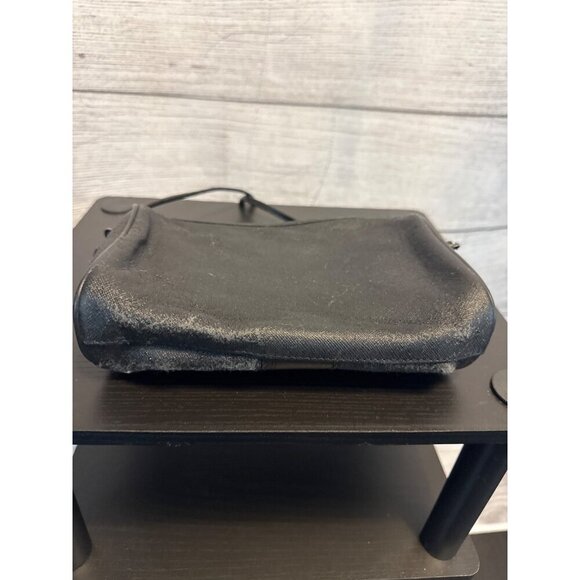 Fendi Vintage Black Leather Small Handbag With Dust Bag Italy - Picture 7 of 10